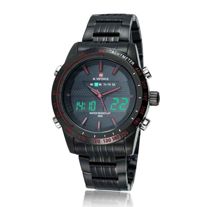 Kairos Naviforce 9024 Men’s Sports Quartz Watch with Dual Display